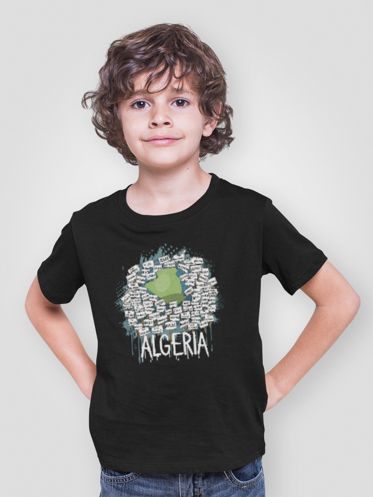 T-Shirt enfant - Algérie 69 Wilayas