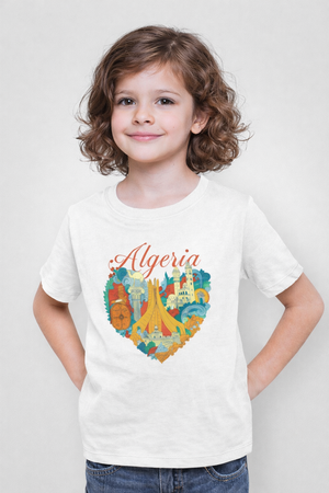 T-Shirt enfants - Coeur Algéria