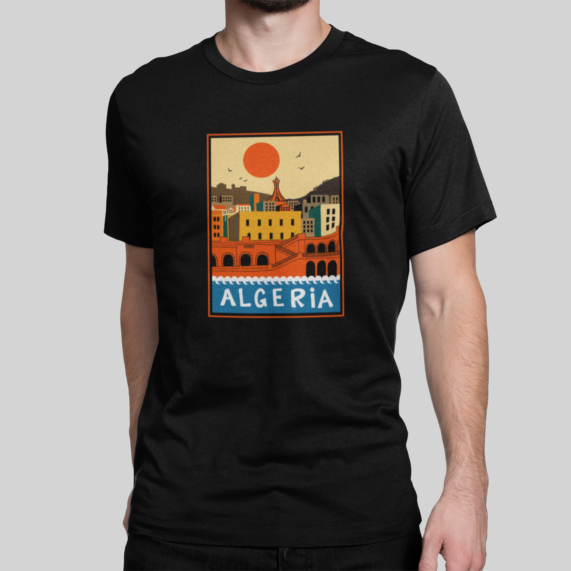 T-shirt homme - Algeria