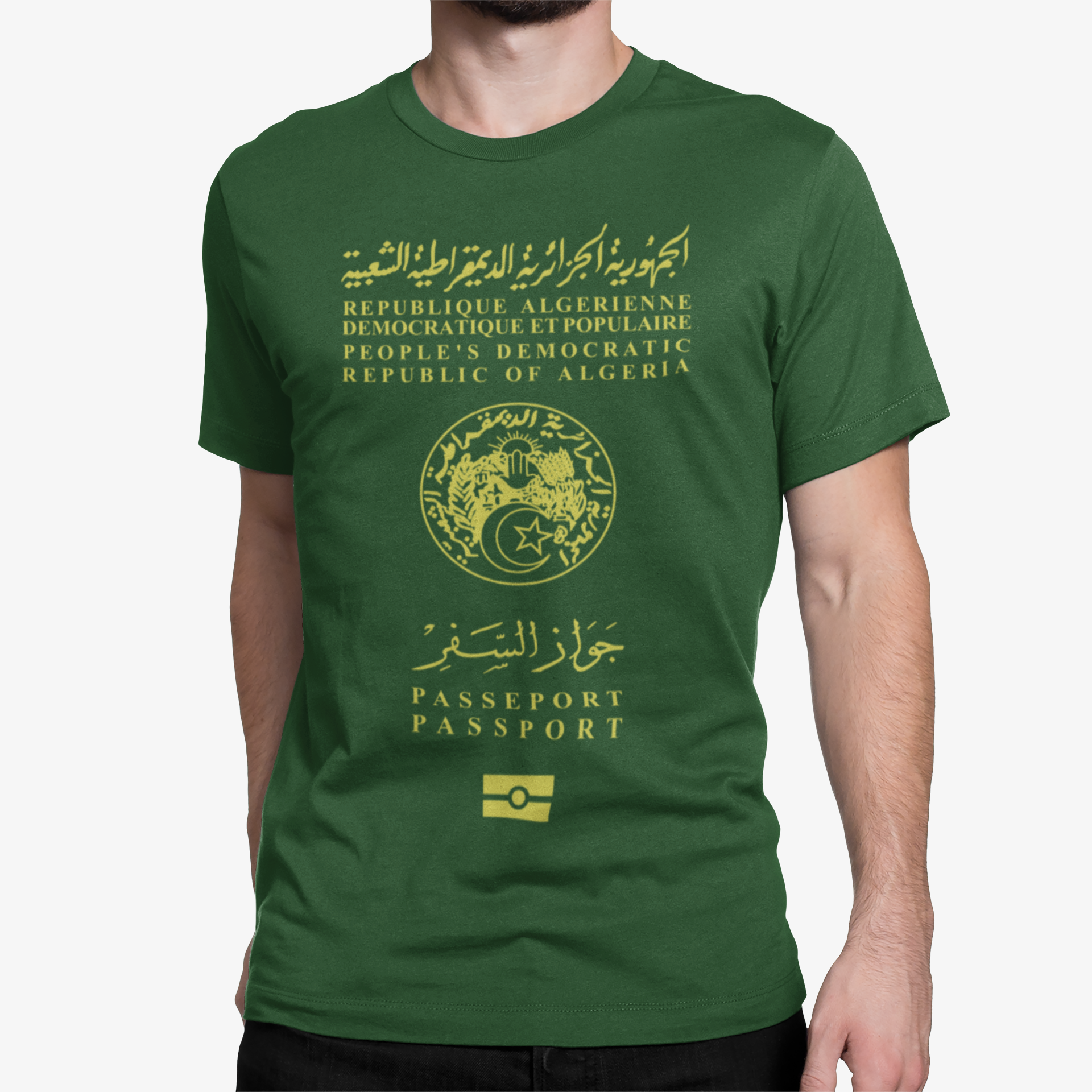 T-shirt homme - Passeport