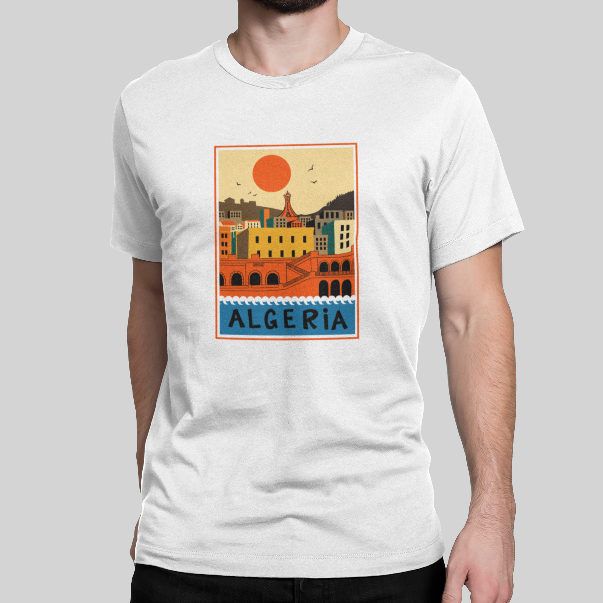 T-shirt homme - Algeria